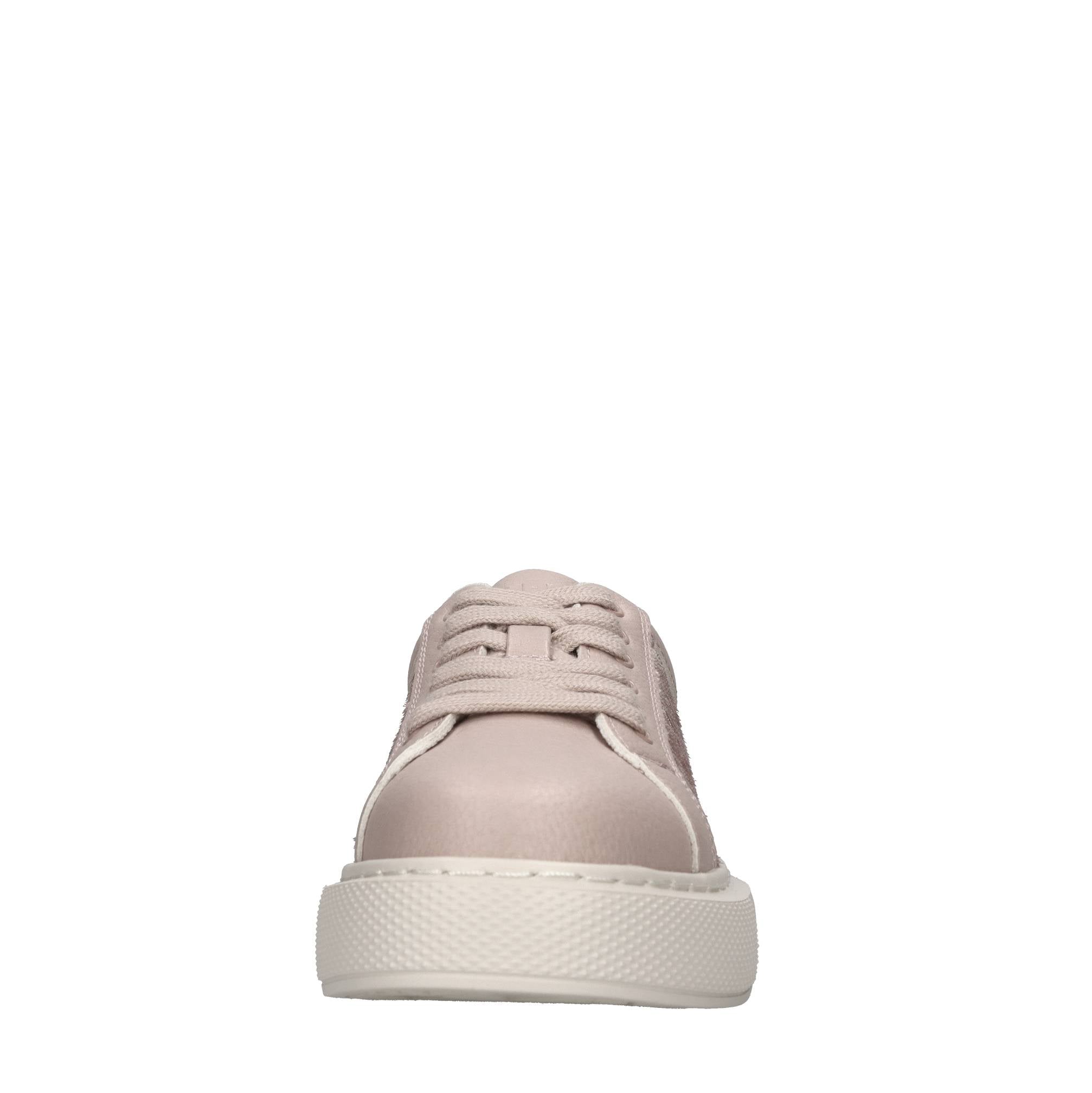 Sneakers in ecopelle e tessuto 
