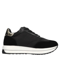 Sneakers in pelle tessuto ed ecopelle 