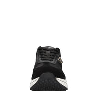 Sneakers in pelle tessuto ed ecopelle 