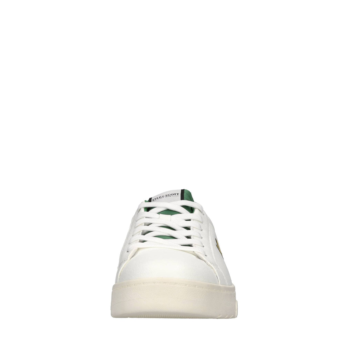 Sneakers in ecopelle e tessuto 