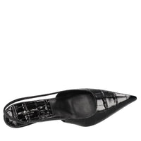 Décolleté slingback Emma in pelle 