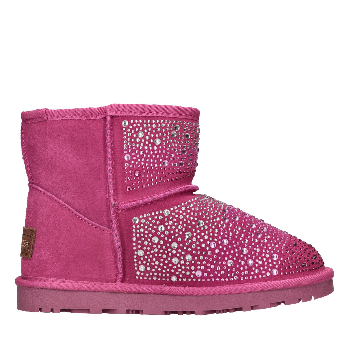Stivaletti in camoscio e strass 