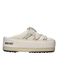 Mules in nylon idrorepellente ed ecopelle 