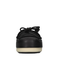 Mules in nylon idrorepellente ed ecopelle 