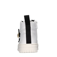 Sneakers alte in pelle 