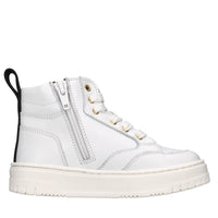Sneakers alte in pelle 
