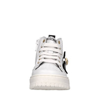 Sneakers alte in pelle 