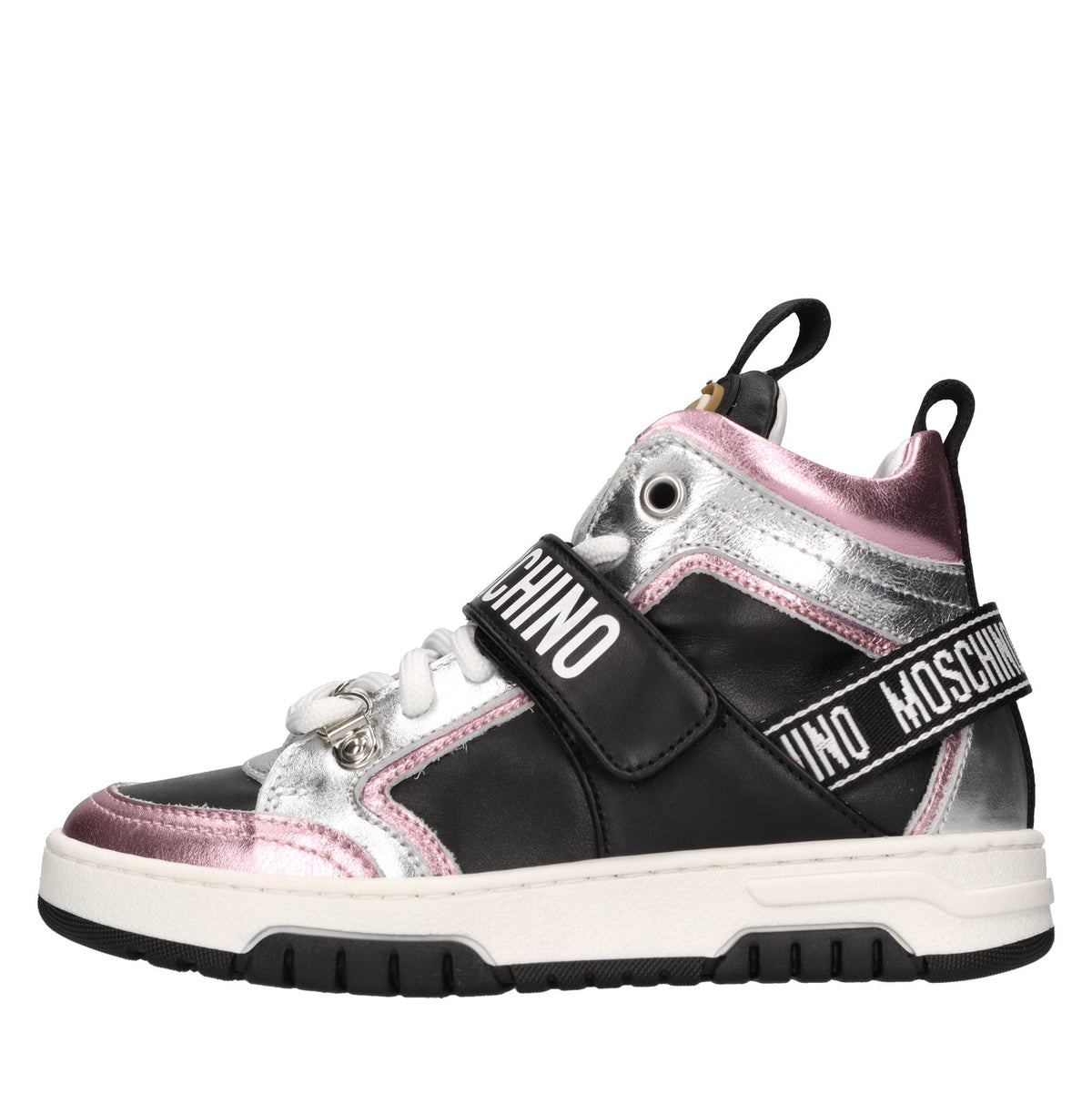 Sneakers alte in pelle 