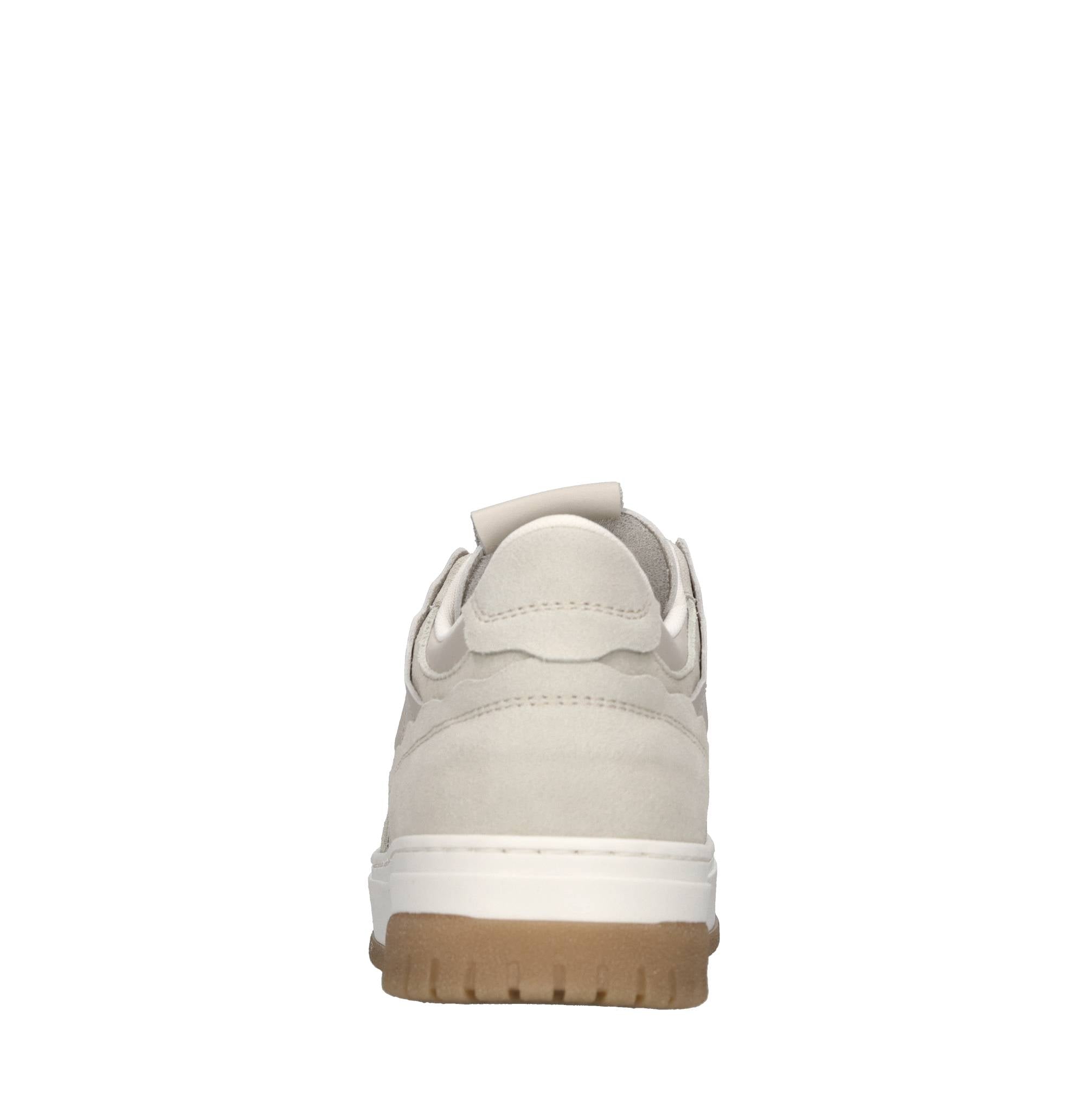 Sneakers in pelle e camoscio 