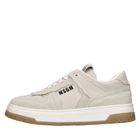 Sneakers in pelle e camoscio 