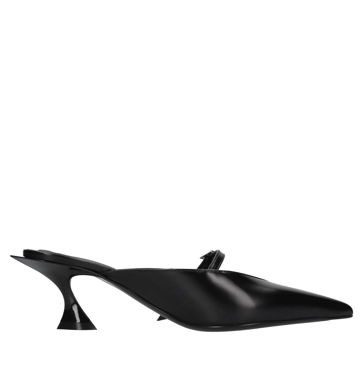 Mules in pelle 