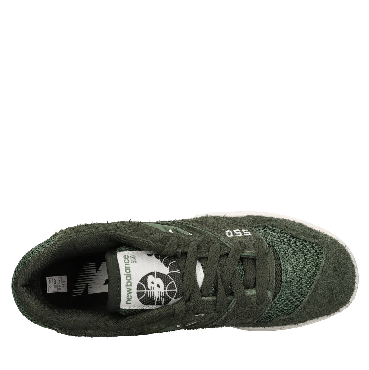 Sneakers in pelle e tessuto 