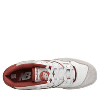 Sneakers in pelle e tessuto 