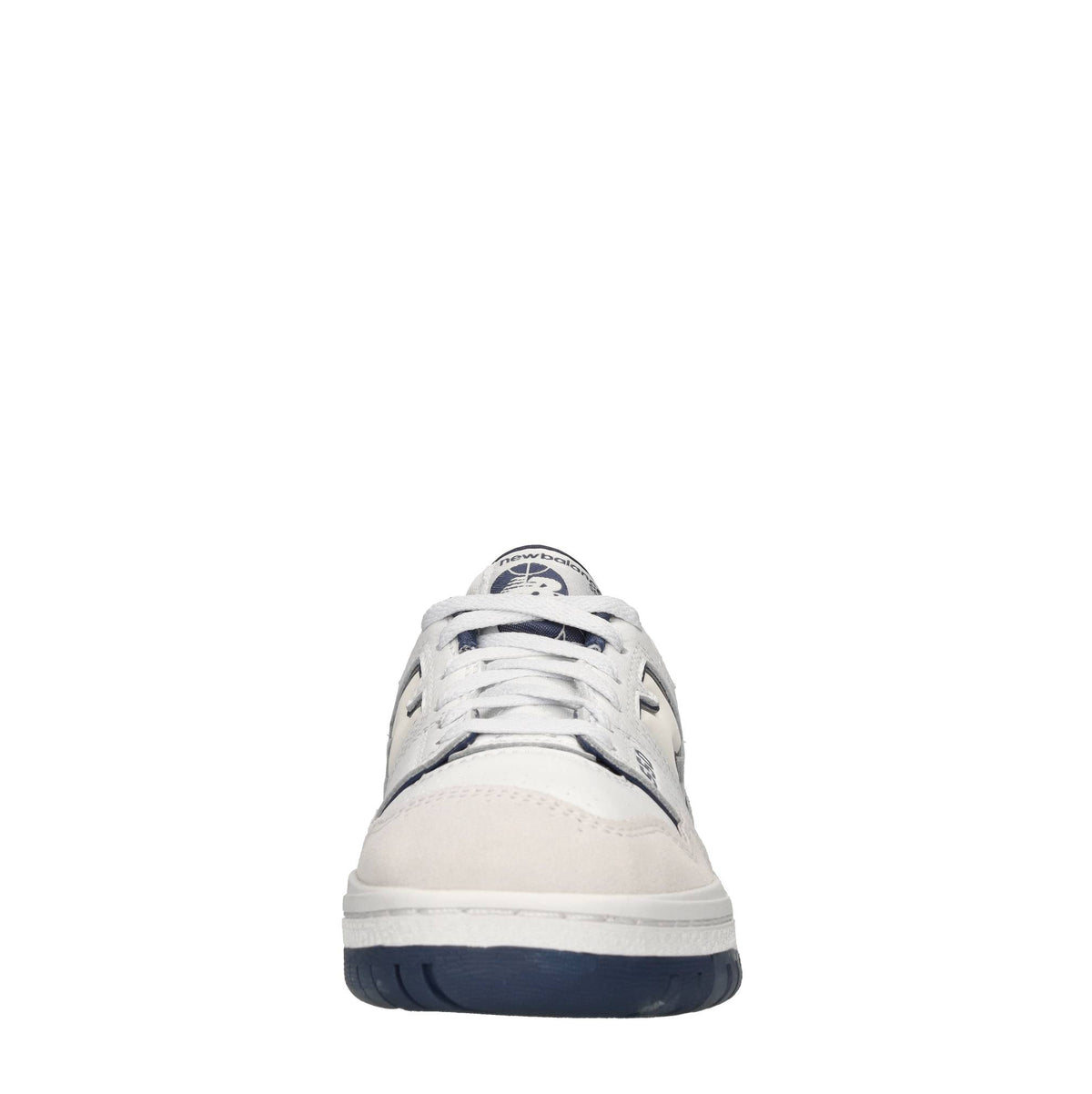 Sneakers in pelle e tessuto 