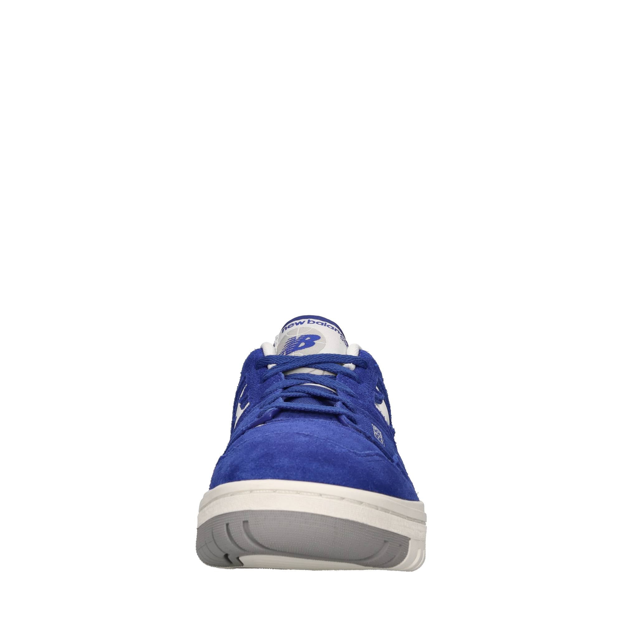 Sneakers in pelle e tessuto 