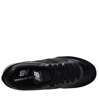 Sneakers in camoscio ed ecopelle 