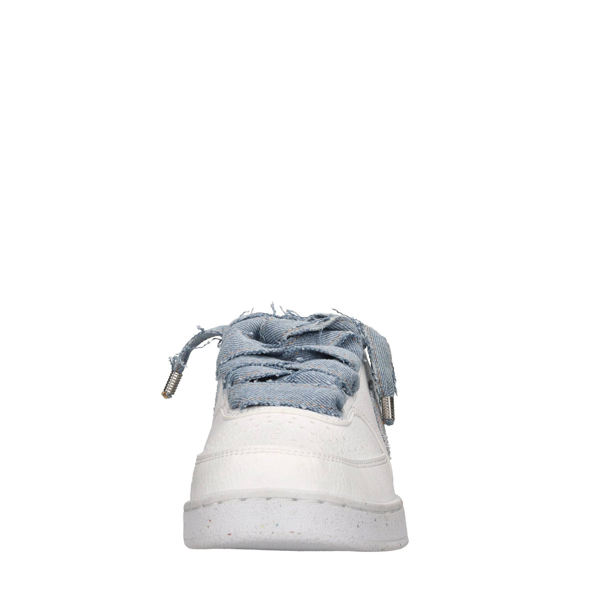 Sneakers in ecopelle e tessuto 
