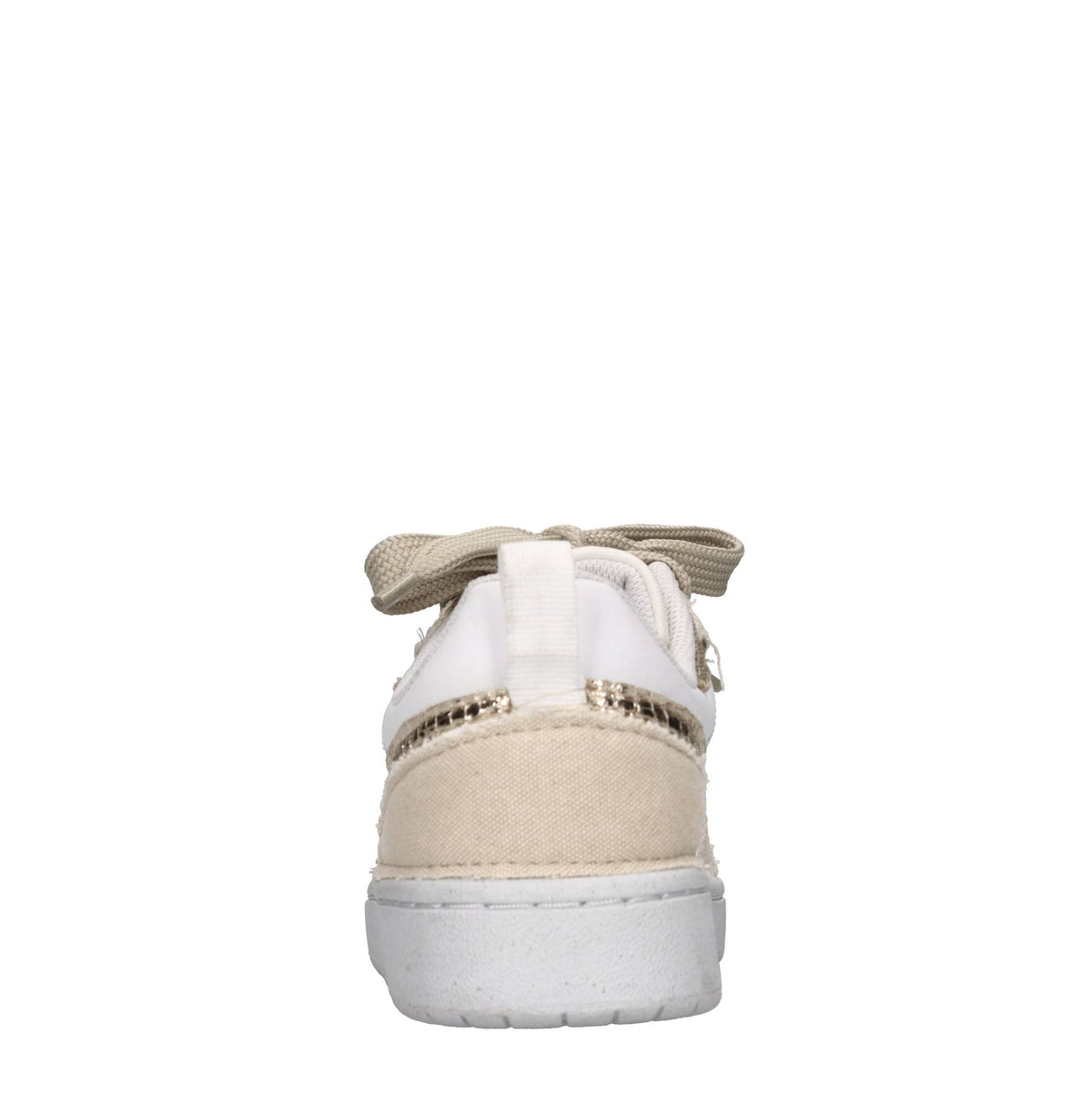 Sneakers in ecopelle e tessuto 