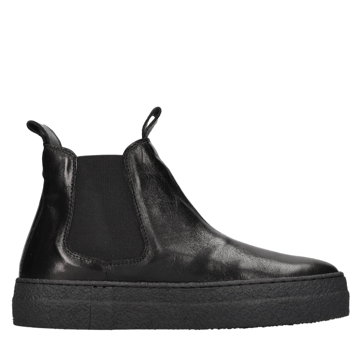 Stivaletti beatles in pelle 