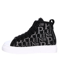 Sneakers in camoscio e strass 