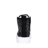 Sneakers in camoscio e strass 