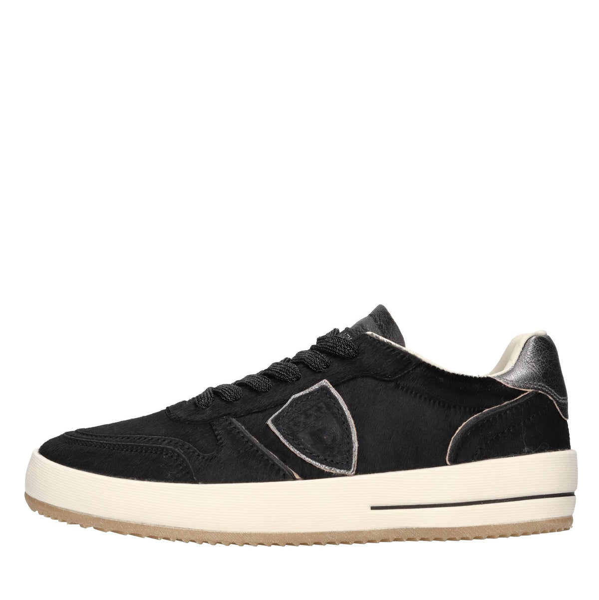 Sneakers in cavallino e camoscio 