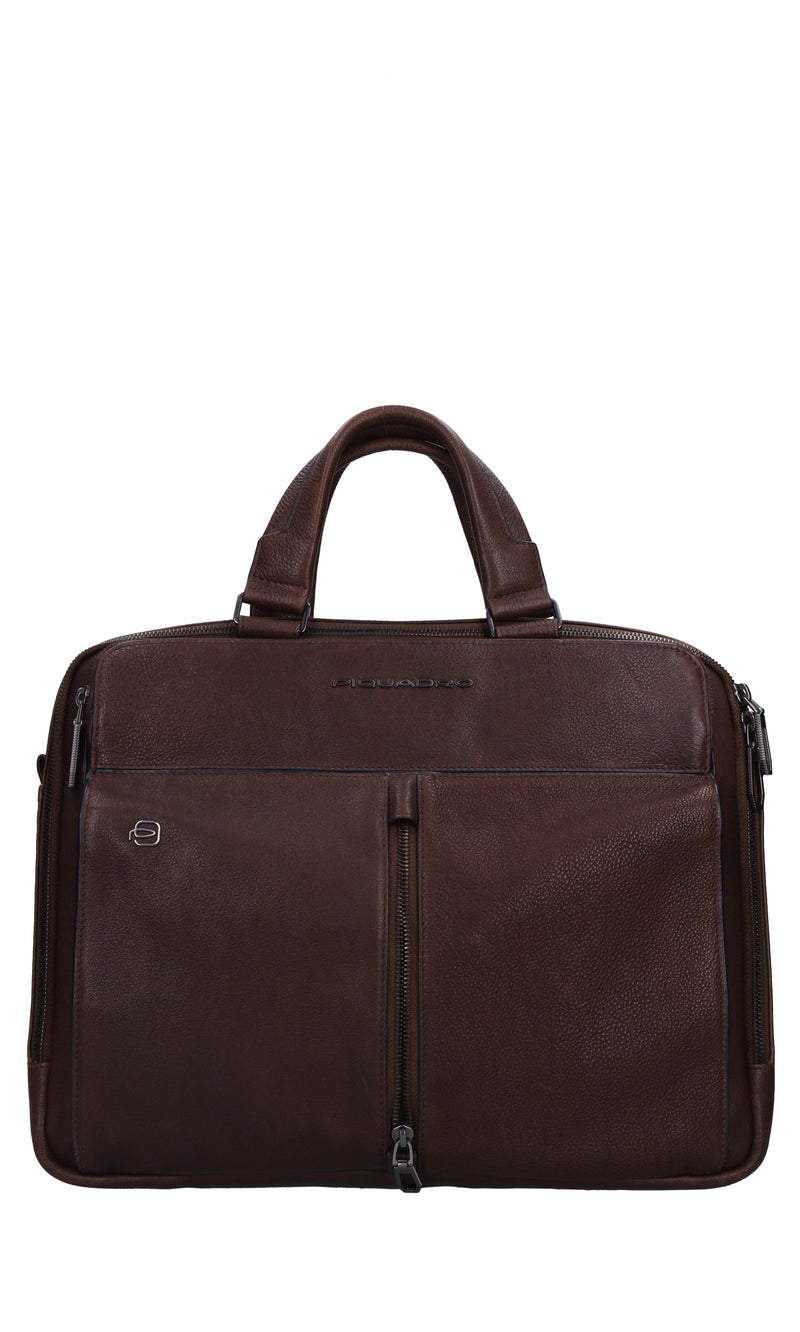Borsa portadocumenti in pelle 