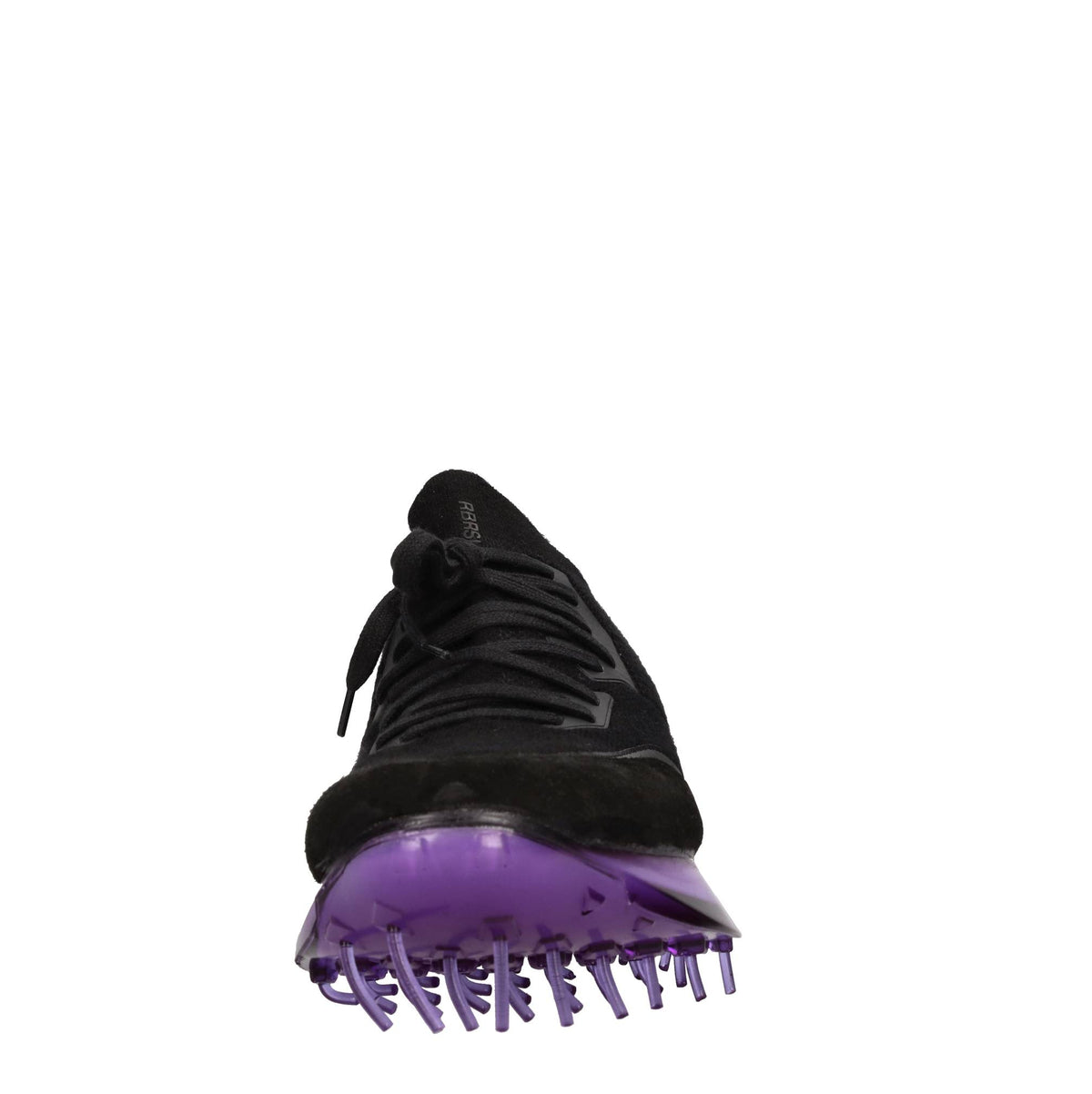 Sneakers in camoscio e tessuto 