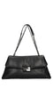 REBELLE Alexis Big Fluffy Leather Bag