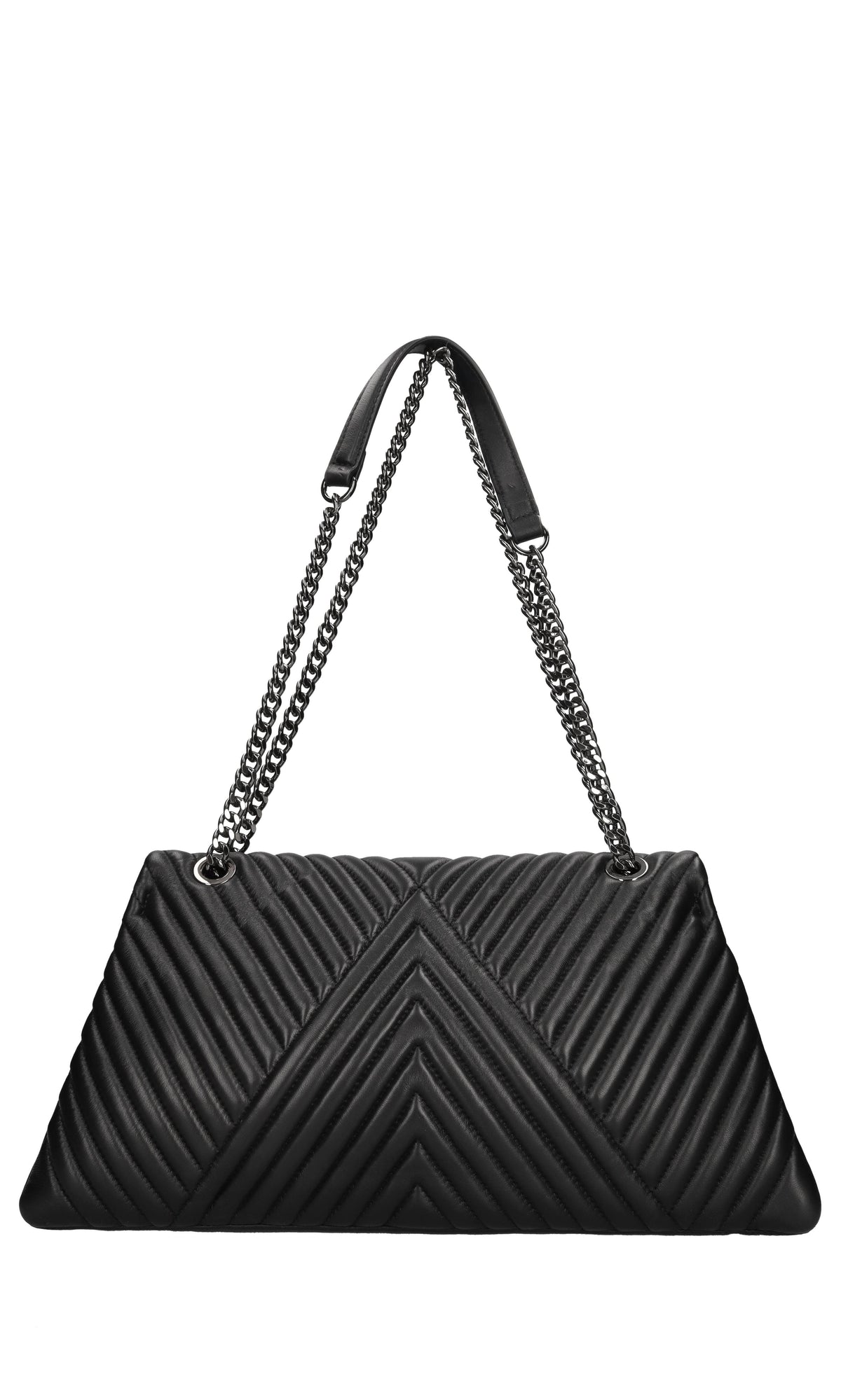 Borsa Alexis Big Metalessé in pelle 