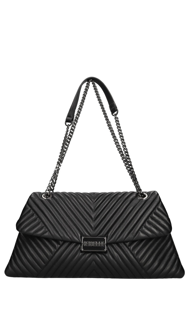 Borsa Alexis Big Metalessé in pelle 