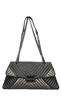 Borsa Alexis Met. in pelle 