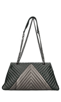 Borsa Alexis Met. in pelle 