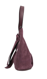 Borsa Venus Mini in camoscio e pelle 