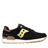Sneakers in camoscio ed ecopelle 