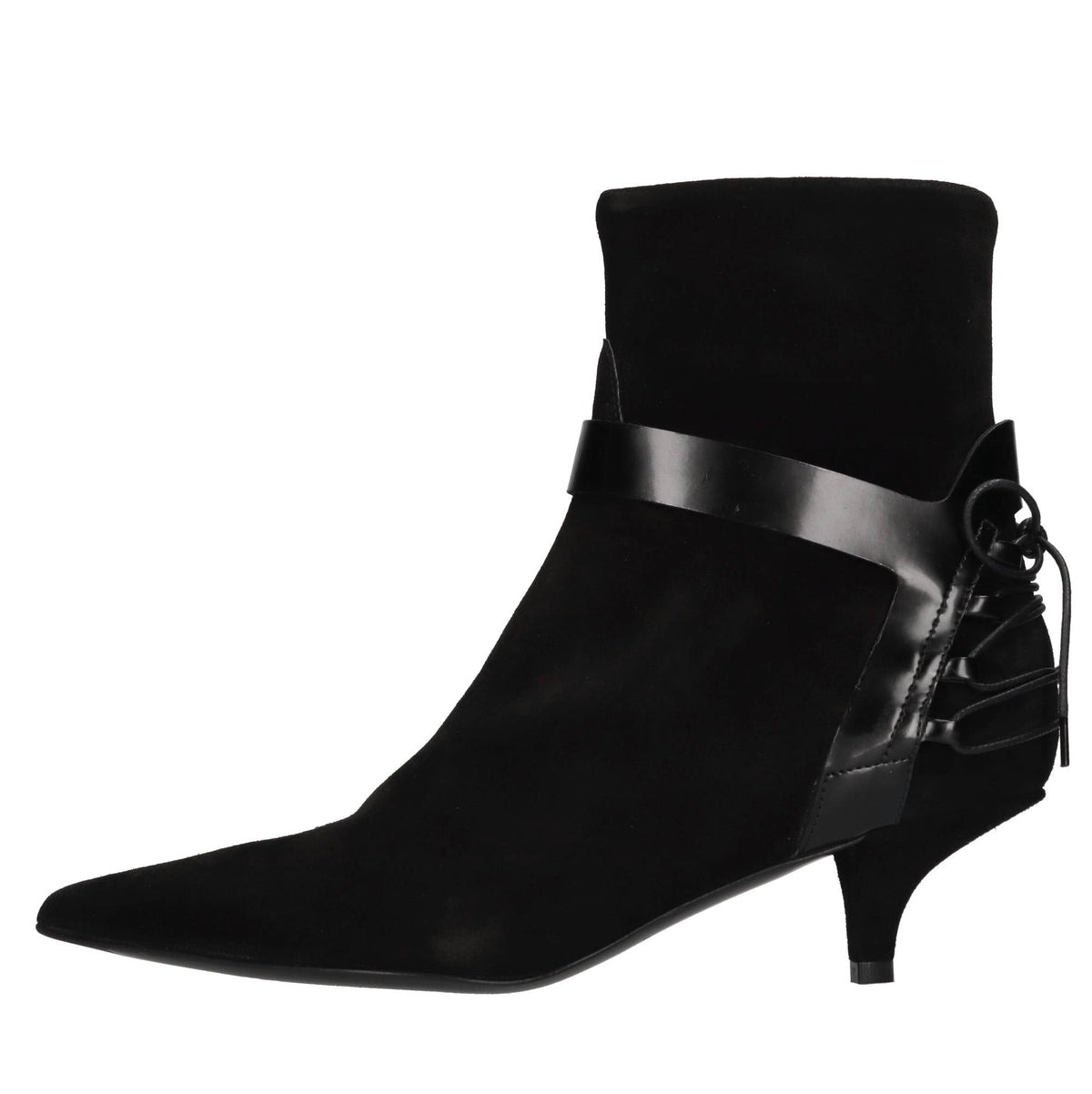 Tronchetti in camoscio 