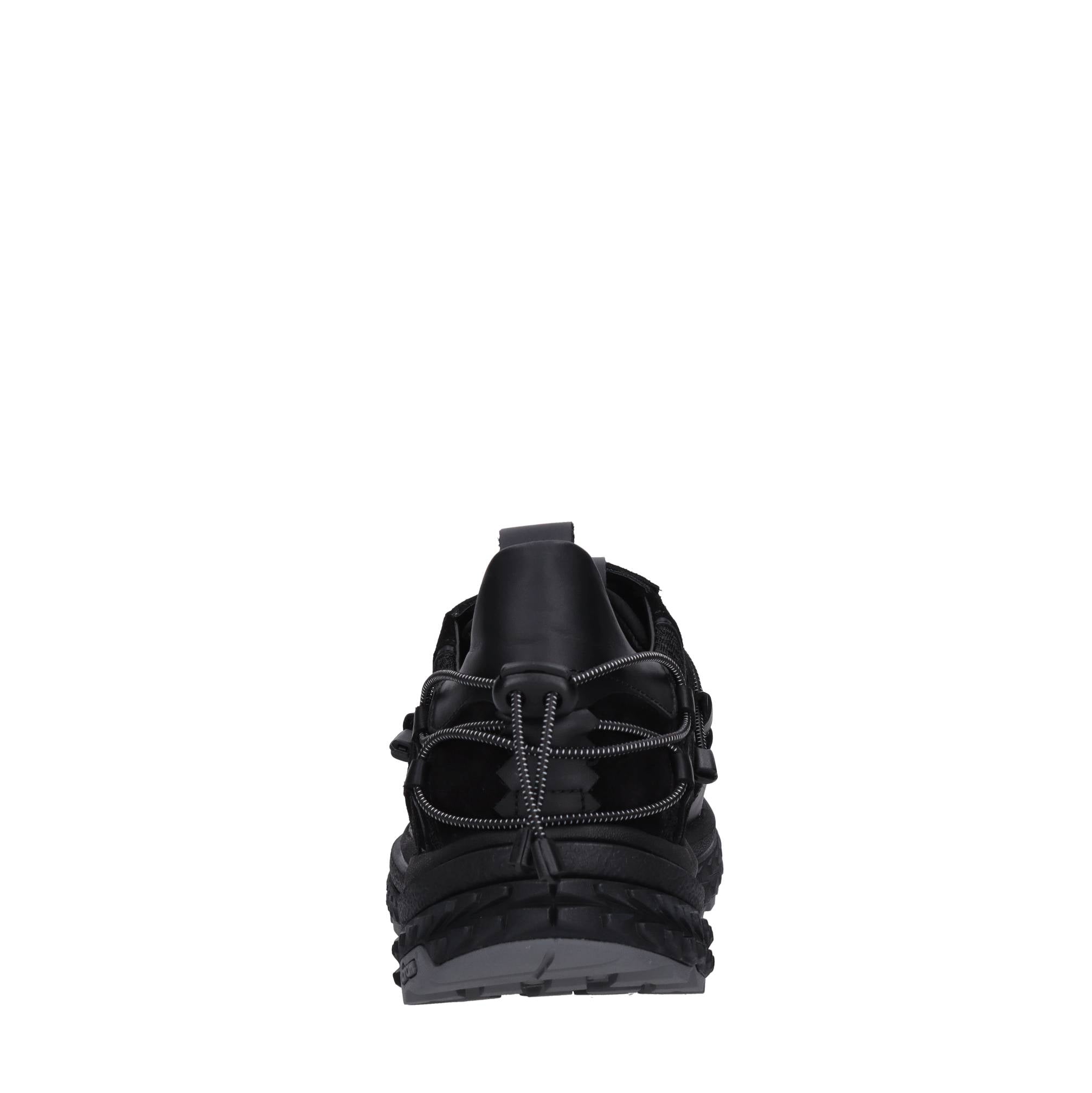 Sneakers in camoscio e pelle 