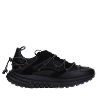 Sneakers in camoscio e pelle 