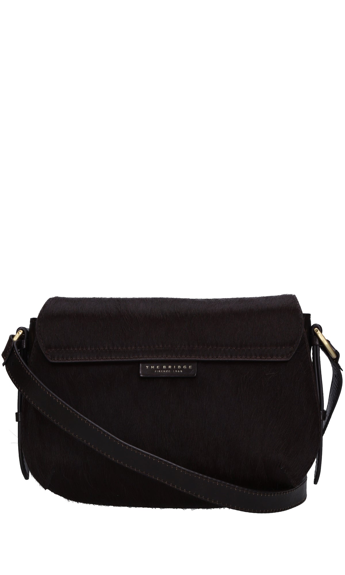 Borsa in pelle bovina effetto cavallino 