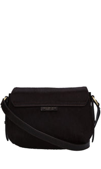 Borsa in pelle bovina effetto cavallino 