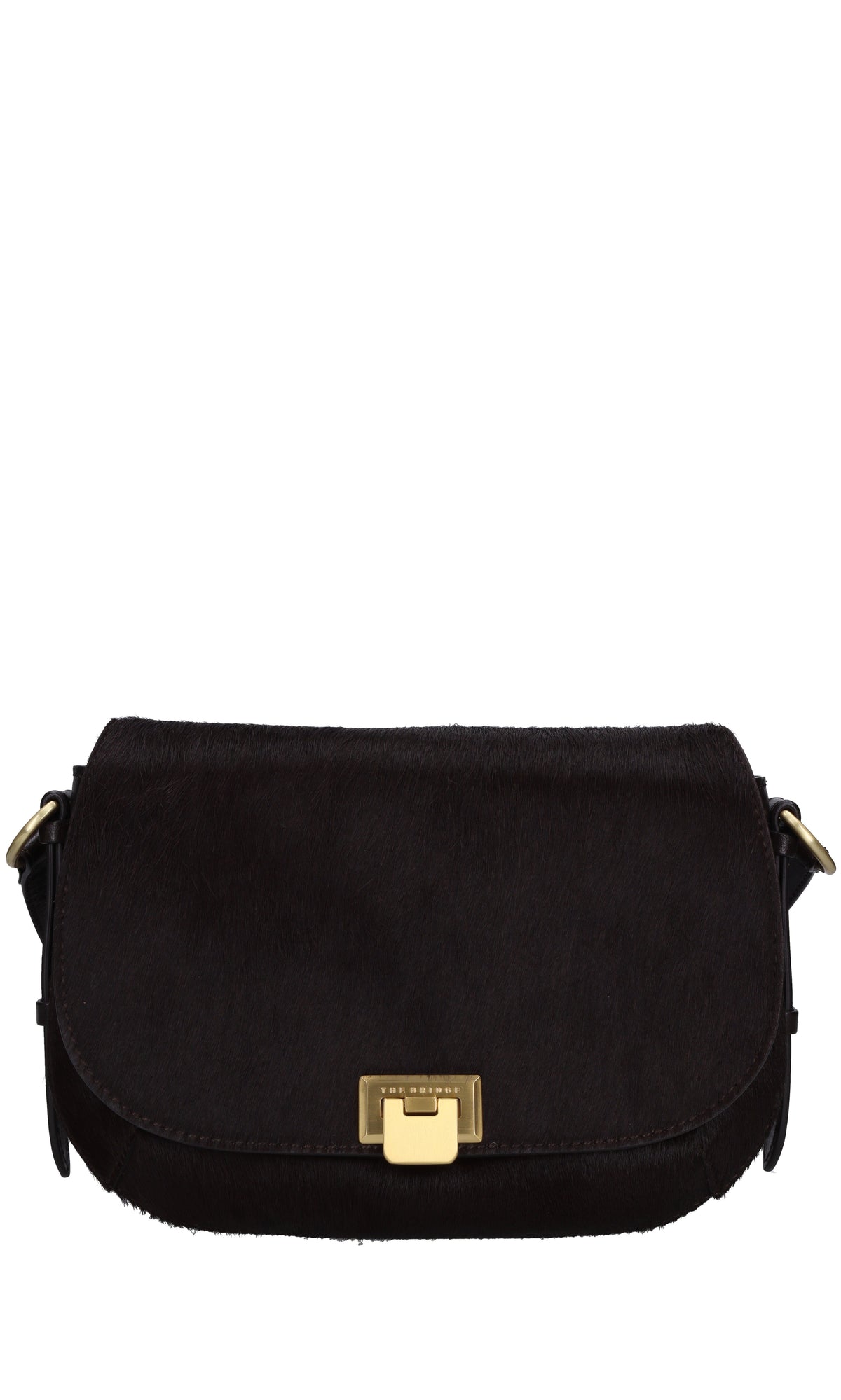 Borsa in pelle bovina effetto cavallino 