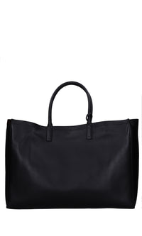 Borsa VLogo Side in pelle 