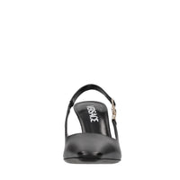 Décolleté slingback in pelle 