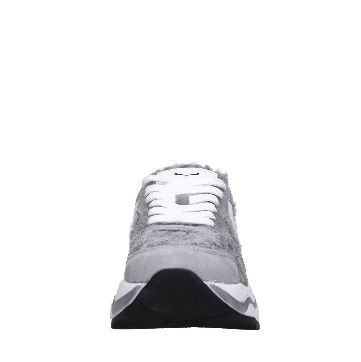 Sneakers in camoscio pelle e tessuto 