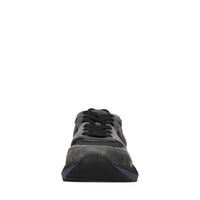 Sneakers in camoscio,pelle e tessuto 