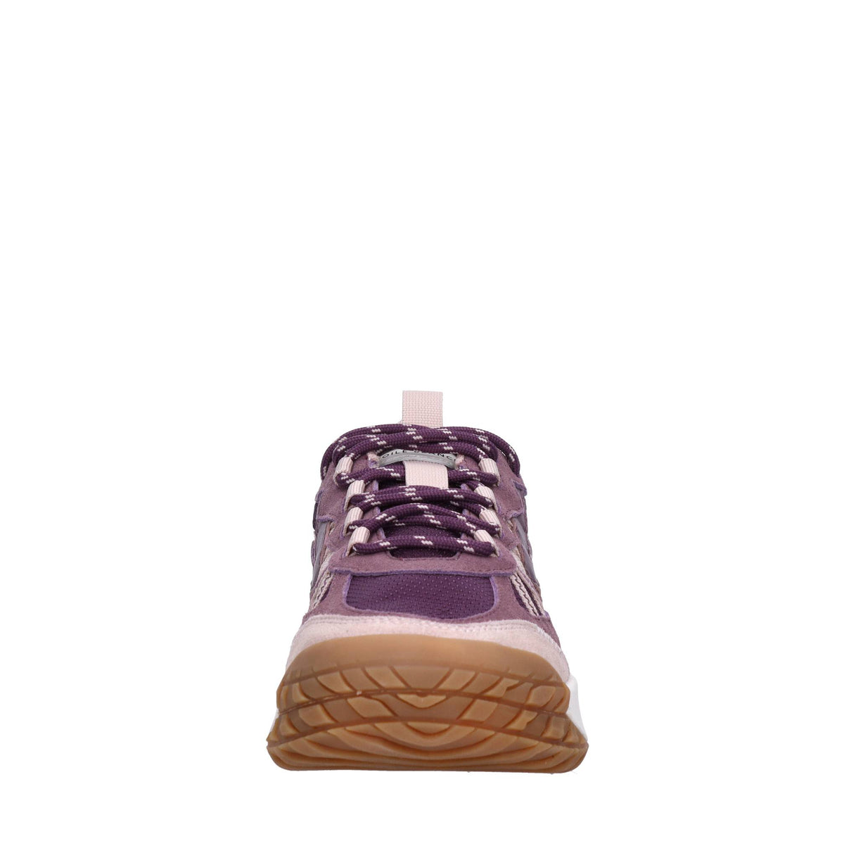 Sneakers in camoscio ecopelle e tessuto 