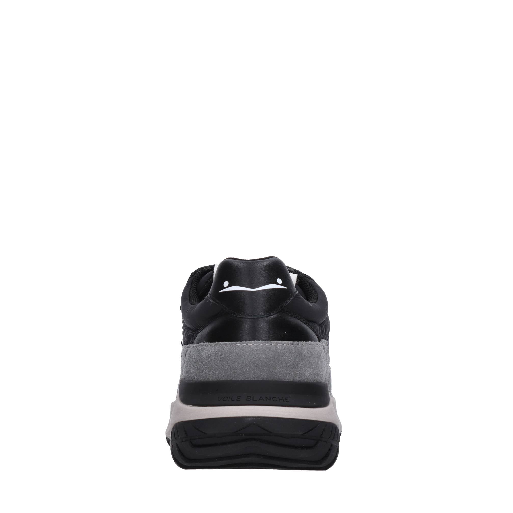 Sneakers in camoscio pelle e tessuto 