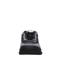 Sneakers in camoscio pelle e tessuto 