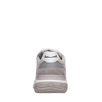 Sneakers in camoscio pelle e tessuto 