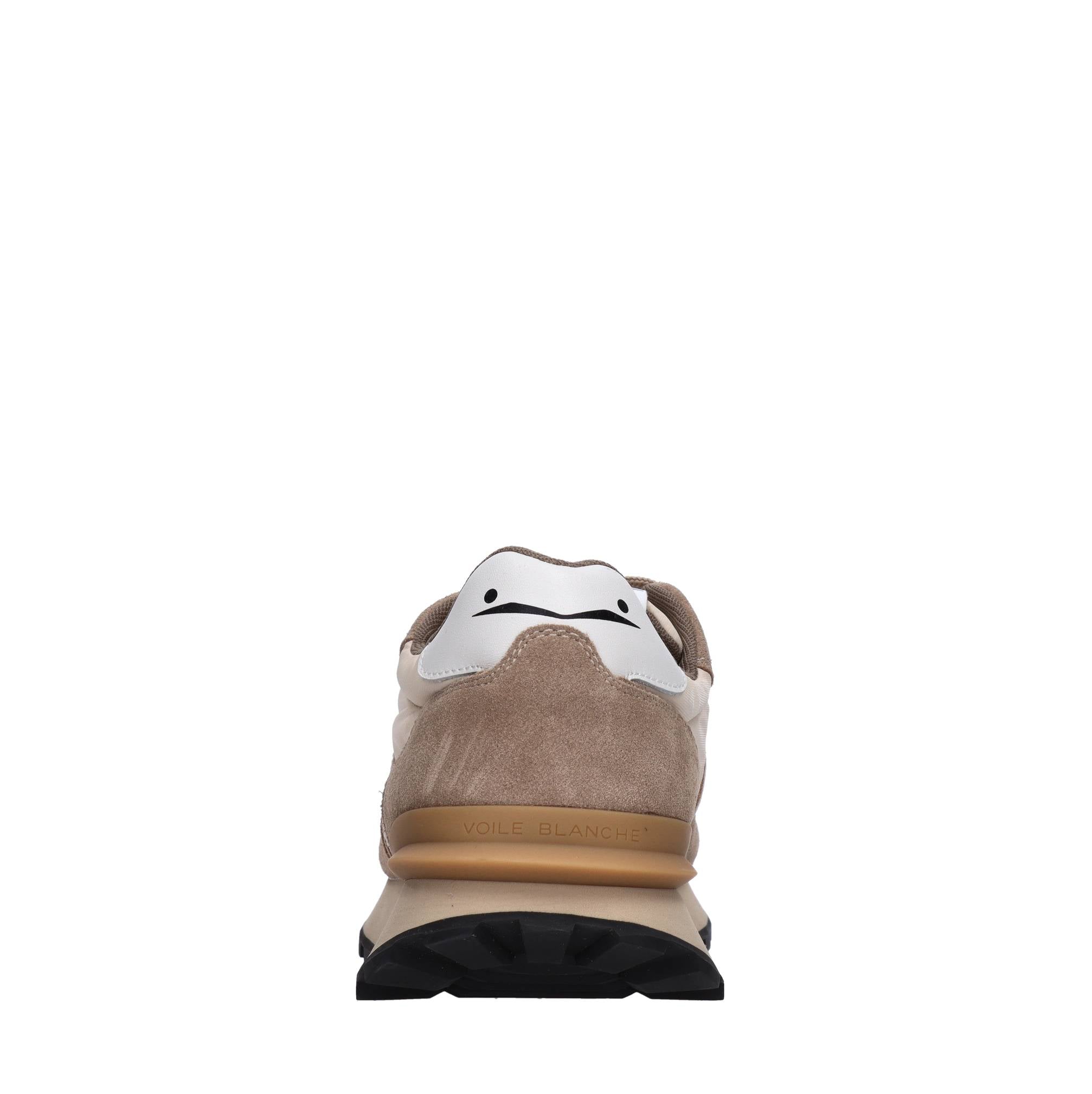 Sneakers in camoscio ecopelle e tessuto 